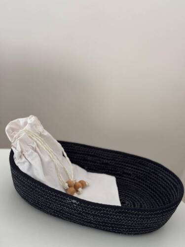 Kordon İp ekmeklik Siyah Kırçıllı