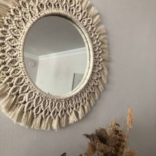 Makrome  Badem Ayna - 2