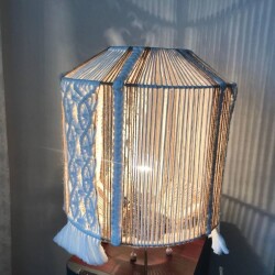 Makrome Köşe Abajur - 1