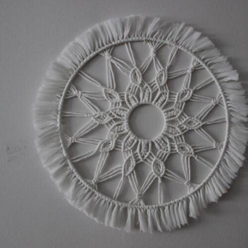 Makrome Mandala Duvar Dekoru