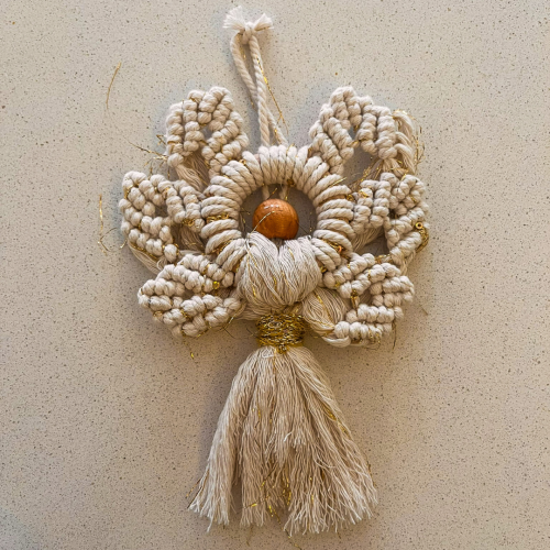 Melek - Yılbaşı Ağaç/kapı Süsü - 2'li - Hanımefendy