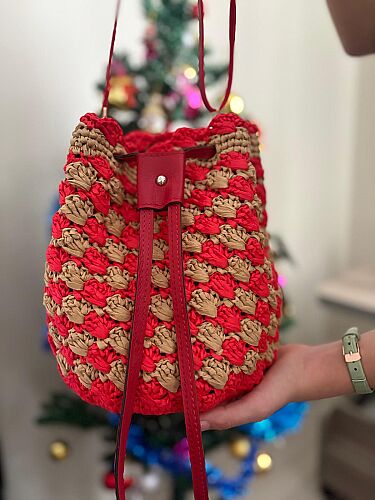 midye desen torba model omuz çantası