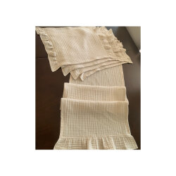 Müslin kumaş Amerikan servis, runner set - 3