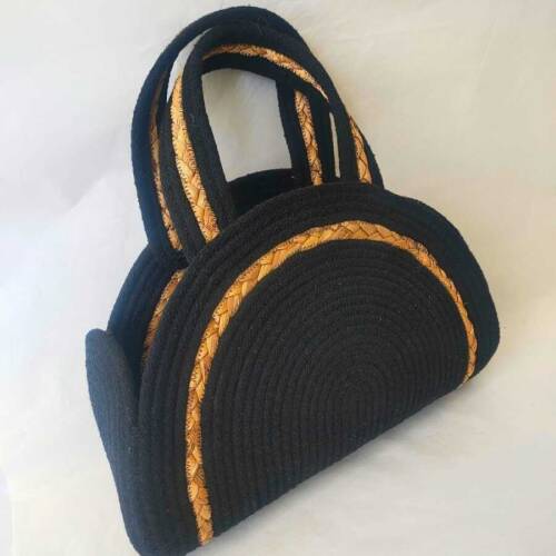 Muz İp Detaylı El Çantası - 3