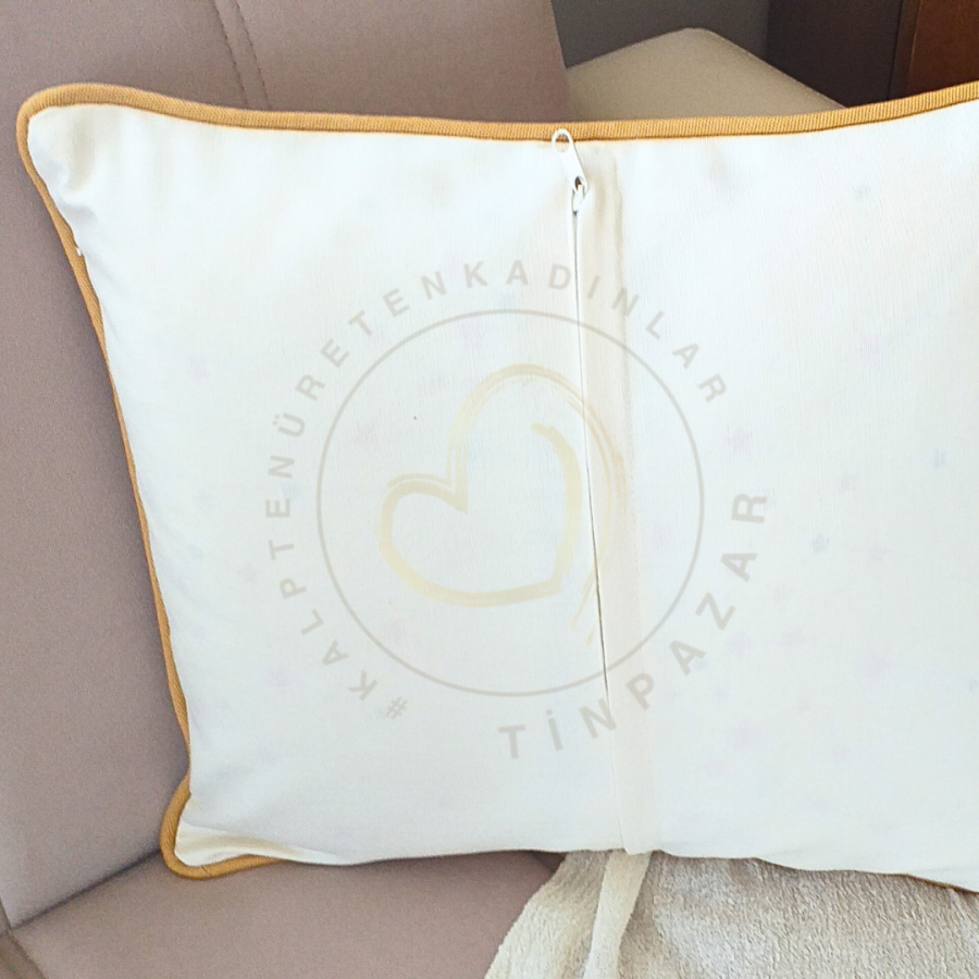 Palmiye ve Kuşlar Kırlent - 4