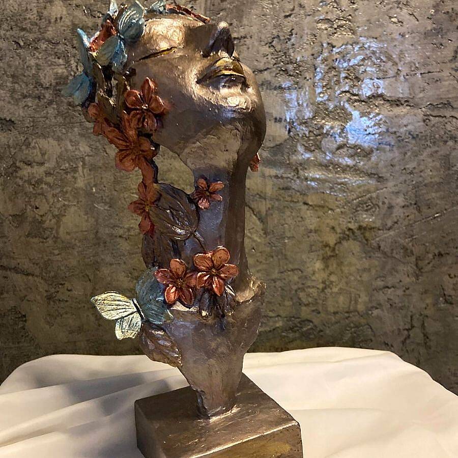 Rebirth Goddess | El Yapımı Sanatsal Dekoratif Obje – Mum Işığına Uygun Modern & Bohem Ev Dekoru - 5