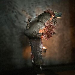 Rebirth Goddess | El Yapımı Sanatsal Dekoratif Obje – Mum Işığına Uygun Modern & Bohem Ev Dekoru - 4