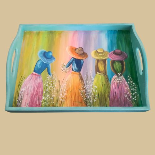 Renklerin Büyüsü Tepsi