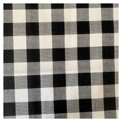 Elma Aplikeli Kırmızı Ekose Duck Keten Runner, Amerikan Servis set  - 6