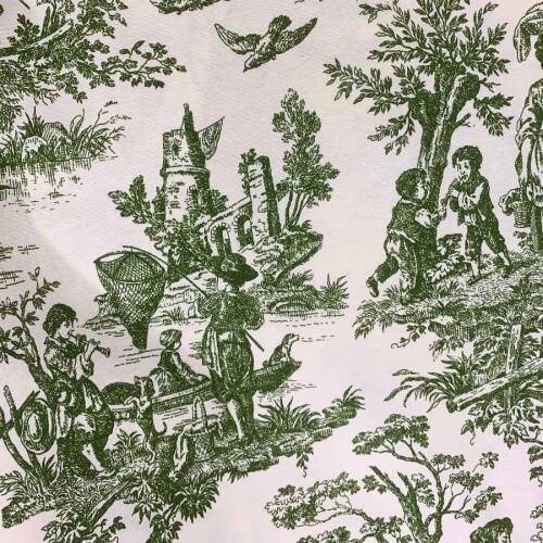 Kırmızı-Laci Ekose Duck Keten Runner, Amerikan servis Seti - 5