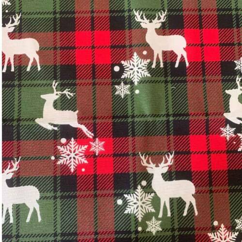 Yeşil Ekose Duck Keten Runner, Amerikan servis Seti  - 5