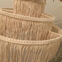 Saçaklı Makrome Avize - 2