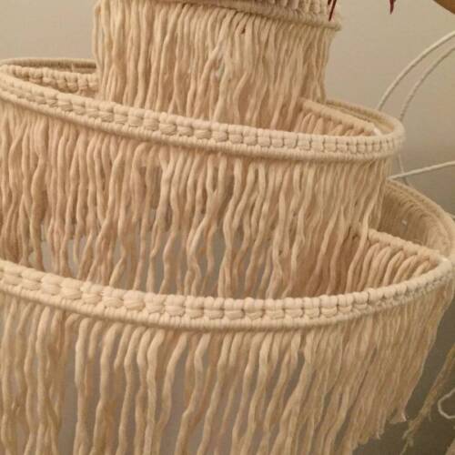 Saçaklı Makrome Avize - 2