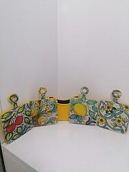 Minimal Sarı Bardak Altlığı - 1