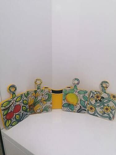 Minimal Sarı Bardak Altlığı