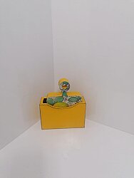 Minimal Sarı Bardak Altlığı - 4