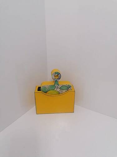 Minimal Sarı Bardak Altlığı - 4