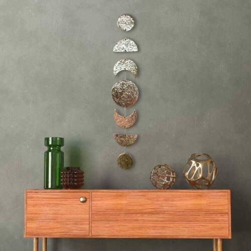 Ay Döngüsü Seramik Duvar Dekoru 100 cm - 3