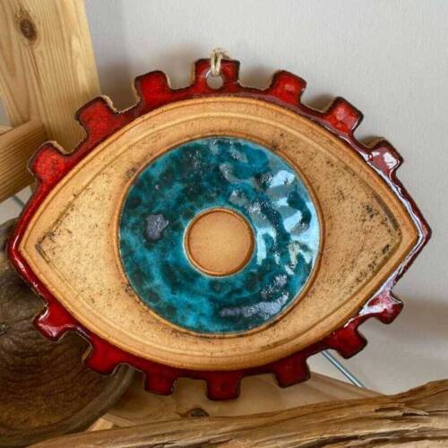 Afrodit Kirpikli Göz Nazarlık Büyük