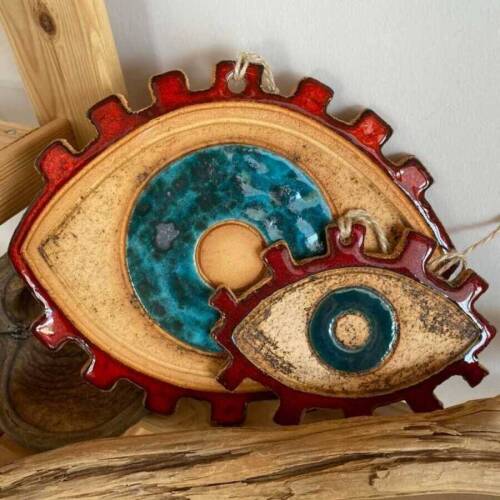 Afrodit Kirpikli Göz Nazarlık Küçük - 2