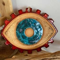 Afrodit Kirpikli Göz Nazarlık Büyük - 1