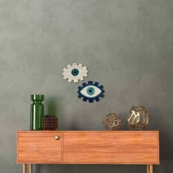 Afrodit Göz Nazarlık Mavi Beyaz - 3