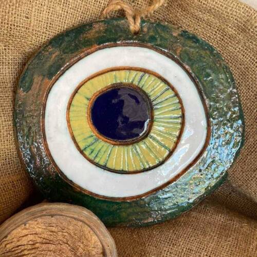 Selen Seramik Nazarlık Yeşil - crocusceramics