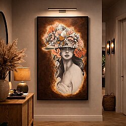 Sessiz Güç | El Yapımı Dokulu Sanatsal Tablo – Modern & Etkileyici Duvar Dekoru - 2