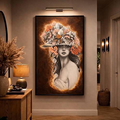 Sessiz Güç | El Yapımı Dokulu Sanatsal Tablo – Modern & Etkileyici Duvar Dekoru - 2