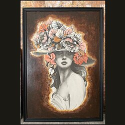 Sessiz Güç | El Yapımı Dokulu Sanatsal Tablo – Modern & Etkileyici Duvar Dekoru - 3