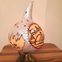 Su Kabağı Aydınlatma Ormandaki Ev - 2