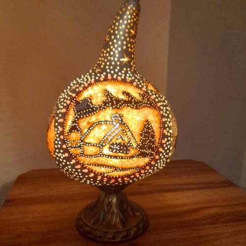 Su Kabağı Aydınlatma Ormandaki Ev - 3