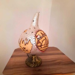 Su Kabağı Aydınlatma Ormandaki Ev - 4