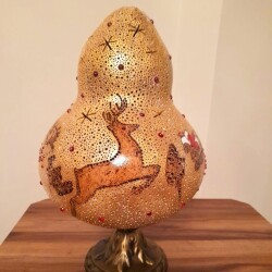 Su Kabağı Aydınlatma Yılbaşı Geyikli - 3