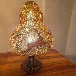 Su Kabağı Aydınlatma Yılbaşı Geyikli - 1