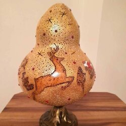 Su Kabağı Aydınlatma Yılbaşı Geyikli - 3