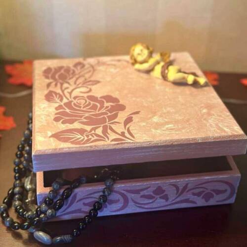 Takı Kutusu Melekli - AyşeLeventyürü collection