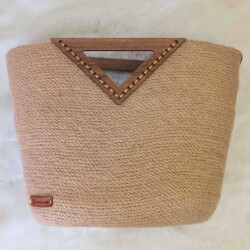 Üçgen Saplı El Çantası - 1