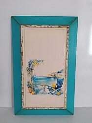 Vintage 3 lü Ahşap Tablo - 1