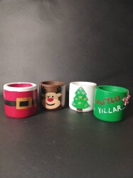 Yeni Yıl Saksı Ve Kalemlik - 2