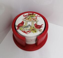 Yılbaşı Bardak Altlığı - 1