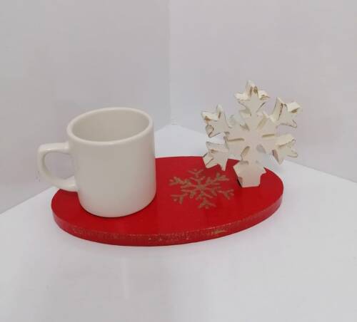 Yılbaşı kar tanesi sunumluk - İlkemce Tasarım