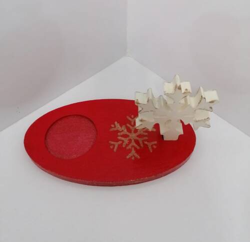 Yılbaşı kar tanesi sunumluk - 2